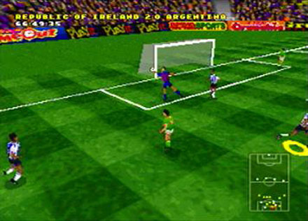 Pantallazo del juego online Actua Soccer Club Edition (PSX)