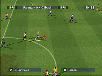 Pantallazo del juego online Absolute Football (PSX)