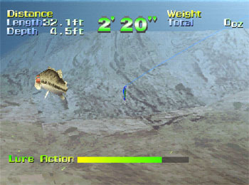 Pantallazo del juego online Action Bass (PSX)