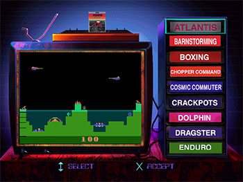 Pantallazo del juego online A Collection of Activision Classic Games for the Atari 2600 (PSX)