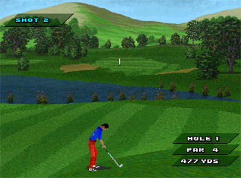 Pantallazo del juego online Actua Golf 2 (PSX)
