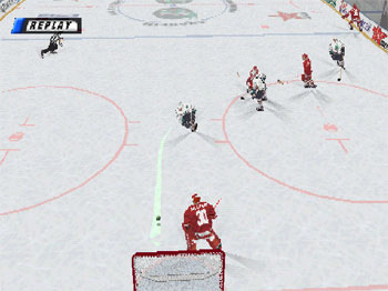 Pantallazo del juego online Actua Ice Hockey 2 (PSX)
