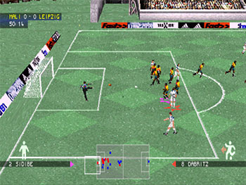 Pantallazo del juego online Adidas Power Soccer 98 (PSX)