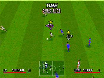 Pantallazo del juego online Adidas Power Soccer International '97 (PSX)