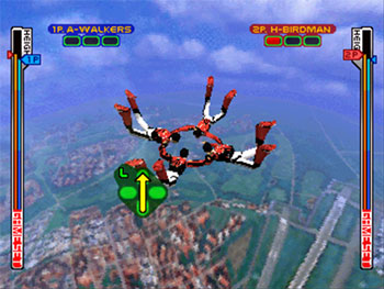 Pantallazo del juego online Aero Dive (PSX)