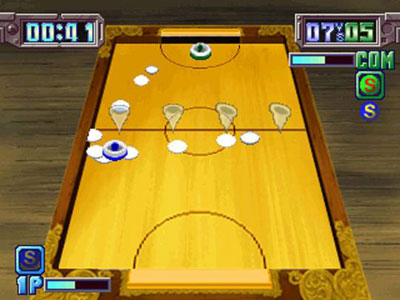 Pantallazo del juego online Air Hockey (PSX)