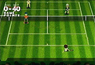 Pantallazo del juego online Anna Kournikova's Smash Court Tennis (PSX)