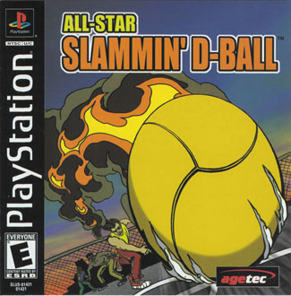 Carátula del juego All-Star Slammin' D-Ball (PSX)