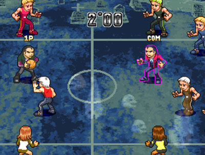 Pantallazo del juego online All-Star Slammin' D-Ball (PSX)