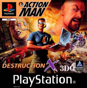 Carátula del juego Action Man Destruction X (PSX)