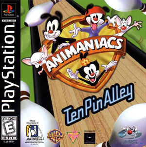 Carátula del juego Animaniacs Ten Pin Alley (PSX)