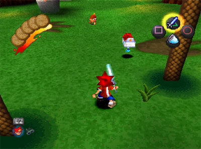 Pantallazo del juego online Ape Escape (PSX)