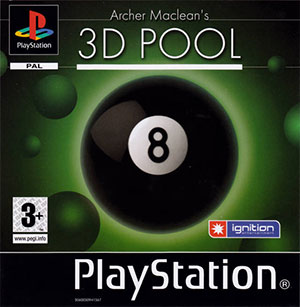 Carátula del juego Archer Maclean's 3D Pool (PSX)