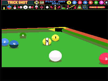 Pantallazo del juego online Archer Maclean's 3D Pool (PSX)