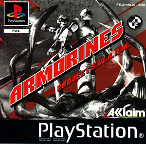 Carátula del juego Armorines Project S.W.A.R.M. (PSX)
