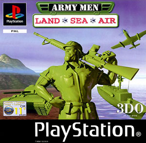 Carátula del juego Army Men Land Sea Air (PSX)