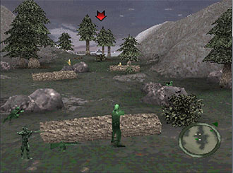 Pantallazo del juego online Army Men Land Sea Air (PSX)