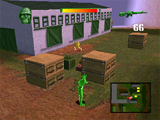 Pantallazo del juego online Army Men Sarge's Heroes (PSX)