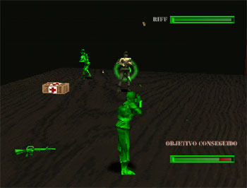 Pantallazo del juego online Army Men - Sarge's Heroes 2 (PSX)