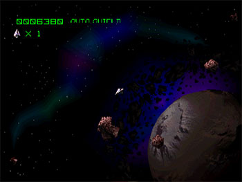 Pantallazo del juego online Asteroids (PSX)