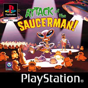 Juego online Attack of the Saucerman (PSX)