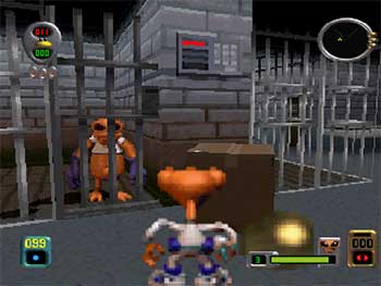 Pantallazo del juego online Attack of the Saucerman (PSX)