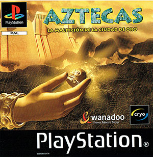 Carátula del juego Aztecas La Maldicion de la Ciudad de Oro (PSX)