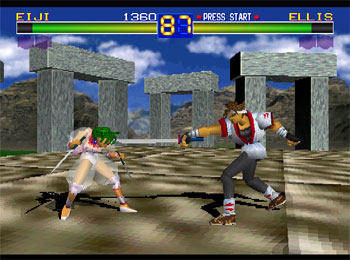 Pantallazo del juego online Battle Arena Toshinden (PSX)