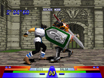 Pantallazo del juego online Battle Arena Toshinden 3 (PSX)