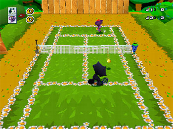 Pantallazo del juego online Baby Felix Tennis (PSX)