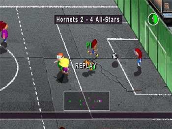 Pantallazo del juego online Backyard Soccer (PSX)