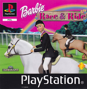 Carátula del juego Barbie Race & Ride (PSX)