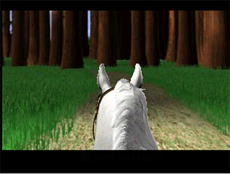 Pantallazo del juego online Barbie Race & Ride (PSX)