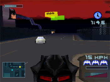 Pantallazo del juego online Batman Gotham City Racer (PSX)