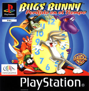 Carátula del juego Bugs Bunny Perdido en el Tiempo (PSX)