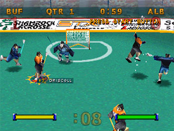 Pantallazo del juego online Blast Lacrosse (PSX)