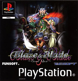 Carátula del juego Blaze & Blade Eternal Quest (PSX)