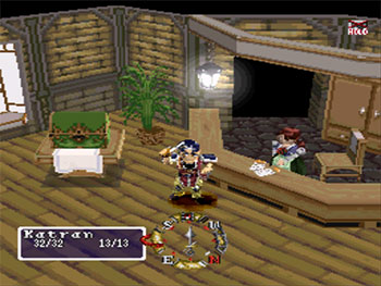 Pantallazo del juego online Blaze & Blade Eternal Quest (PSX)