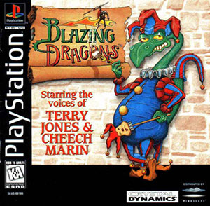 Carátula del juego Blazing Dragons (PSX)