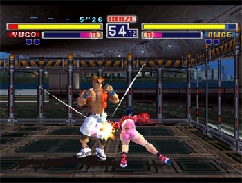 Pantallazo del juego online Bloody Roar (PSX)