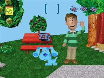 Pantallazo del juego online Blue's Clues Blue's Big Musical (PSX)