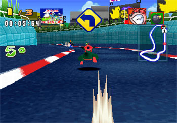 Pantallazo del juego online Bomberman Fantasy Race (PSX)