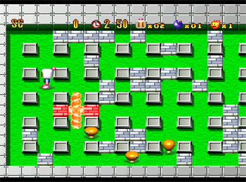 Pantallazo del juego online Bomberman Party Edition (PSX)