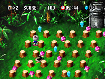 Pantallazo del juego online Bomberman World (PSX)