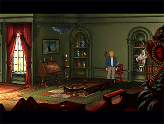 Pantallazo del juego online Broken Sword II Las Fuerzas del Mal (PSX)