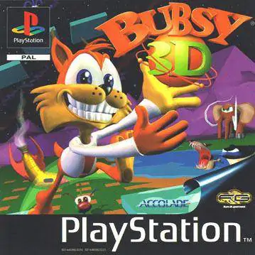 Portada de la descarga de Bubsy 3D