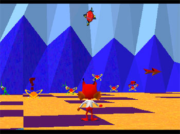 Pantallazo del juego online Bubsy 3D (PSX)