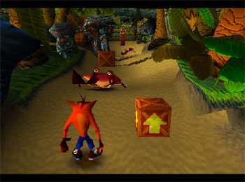 Pantallazo del juego online Crash Bandicoot (PSX)