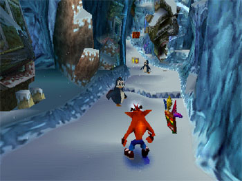 Pantallazo del juego online Crash Bandicoot 2 Cortex Strikes Back (PSX)