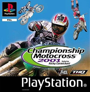 Carátula del juego Championship Motocross 2001 Featuring Ricky Carmichael (PSX)